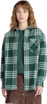 Womens Midweight Flannel Pocket Shirt