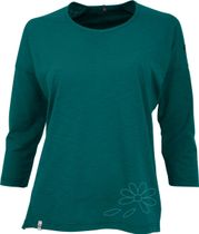 MAUL Sport Ini II - 3/4 Shirt mit Print Damen Longsleeve für Freizeit und Outdooraktivitäten