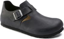 Birkenstock London Natural Leather, Oiled Unisex Freizeitschuhe