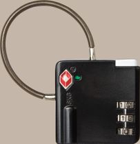 TSA Padlock Combo/Cable