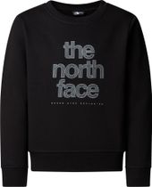 Girls Reflective Logo Relaxed Crew