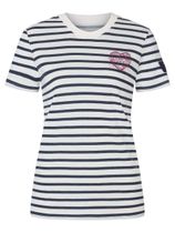 W Stripe Heartwood BIO J Tee