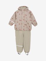 Rainwear Set - Aop, w. Fleece