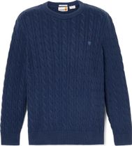 Mens Cable Crewneck Sweater
