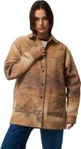 RipCurl Retro Swell Jacquard Shacket Damen Freizeitjacke