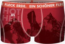 Boxershorts HOT AS Hell Karminrot