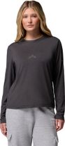 Columbia Women’s Parsons Point Long Sleeve Graphic Technical T-shirt Damen Longsleeve für Freizeit und Outdooraktivitäten