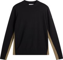 J.Lindeberg Chester Side Stripe Knit Crew