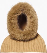 Goldbergh Naomi Hooded Scarf Faux Border