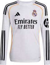 adidas Real Madrid 25/26 Home Jersey Long Sleeve Kids