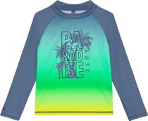 Color Kids Tshirt Long Sleeve W. Chest Print 720385 Kinder Bademode