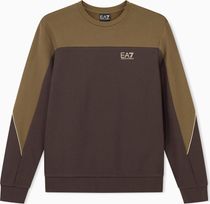 EA7 Train Athletic Colour Block M T-top CN Herren Longsleeve für Freizeit und Outdooraktivitäten