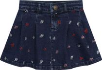 Minymo Skirt Denim w. Emb.