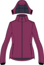 CMP Woman Jacket Zip Hood Damen Softshelljacke