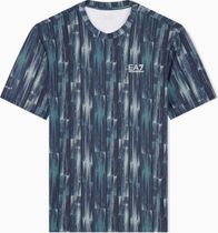 EA7 Tennis Pro M Tee Graphic PL - Tennis Pro M Tee Graphic PL Herren T-Shirt für sämtliche Outdoor Aktivitäten