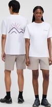 U Sunned Peak SS Tee Wht/Wht