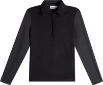 J.Lindeberg Kailey LS Hybrid Knit Polo