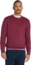 Mens Cable Crewneck Sweater