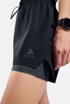 Odlo The Zeroweight 3-inch 2-in-1 Hyper Print Running Shorts Damen Laufshorts
