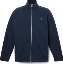 Mens Brushed Back Full Zip Funnel Neck