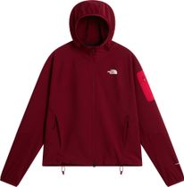 The North Face Womens TEK Approach Futurefleece Hooded Jacke Damen Midlayer für Outdoor Aktivitäten