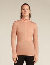 W Mer 200 Realfleece Descender Long Sleeve Half Z