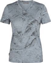 W Dowlas Short Sleeve V JBG Squares