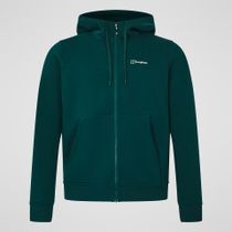 Berghaus Logo Full Zip Hoodie für Herren - Dunkelgrau Herren Midlayer für Outdoor Aktivitäten