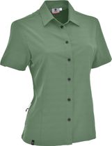 MAUL Sport Halserspitze Fresh - 1/2 Bluse Elastisch Damenhemd für Outdoor Aktivitäten