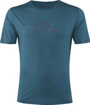 Men Printshirt Mountains Merino-tencel(tm)