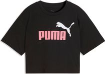 Puma Essentials 2 Color No. 1 Logo Short Length Tee G Mädchen T-Shirt für sämtliche Outdoor Aktivitäten