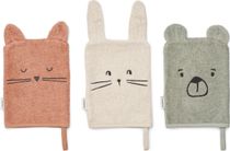 Liewood Sylvester Classic Washcloth 3-Pack