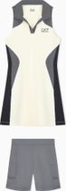 EA7 Tennis Pro Polo Piquet Dress