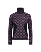 Womens Ascender Merino Seamless Mock Neck Long Sleeve
