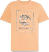 Timberland Mens Water Stack Logo Short Sleeve Tee