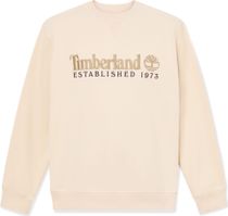 Timberland Mens Embroidered Logo Crew Neck Sweatshirt