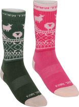 Kari Traa Puffin Socks 2-pack Damen Trekking & Wandersocken
