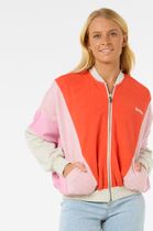 Colour Block Zip Thru