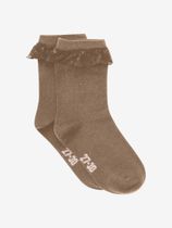Minymo Ankle Sock w. Lace Girls's sports socks