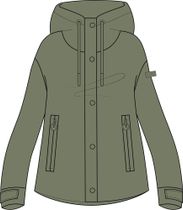CMP Woman Jacket FIX Hood