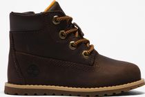 Kids Mid Lace UP With Zip Boot