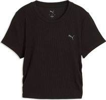 Puma W Cloudspun Rib Tee Damen Laufshirt