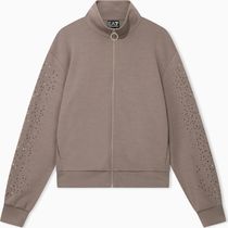 EA7 Train Precious W T-top Full Zip - Train Precious W T-top Full Zip Damen Longsleeve für Freizeit und Outdooraktivitäten