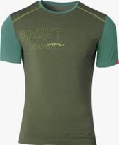 Kurzarm-shirt Merino Taugt MA VOI. Weide/Eukalyptus