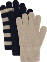 Minymo Magic Gloves Knit 3-pack Kinder Handschuhe
