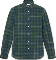 Mens Stretch Poplin Check Shirt