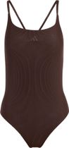 adidas Iconisea Ribbed Padded Thin Straps Swimsuit