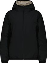 CMP Woman Padded Padded Reverse Jacket FIX Hood Kunstfaser Isolationsjacke für Damen
