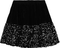 Minymo Skirt Velvet w. Sequins