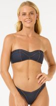 Dalias Denim Bandeau